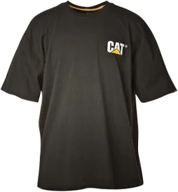 Tee-shirt de travail Trademark noir, taille M, CATERPILLAR