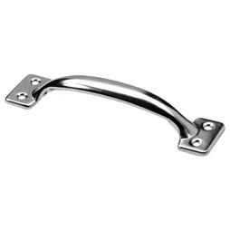 Poignée acier nickelé HETTICH entraxe 133 mm