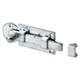 Verrou à poussoir acier HETTICH, L.60 x l.23 mm