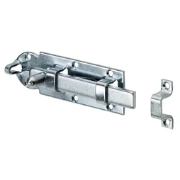 Verrou à poussoir acier HETTICH, L.80 x l.25 mm