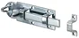 Verrou à poussoir acier HETTICH, L.80 x l.25 mm