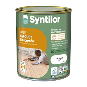 Huile parquet Nature protect SYNTILOR incolore mat 1 l