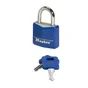 Cadenas à clé en aluminium, MASTERLOCK, l.40 mm