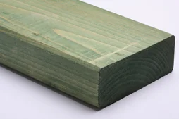 Lisse basse sapin (épicéa) traité, raboté, 45x120 mm, long 3 m, chx 2, cl 3