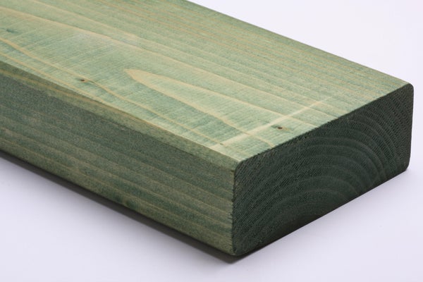 Lisse basse sapin (épicéa) traité, raboté, 45x145 mm, long 3 m, chx 2, cl 3