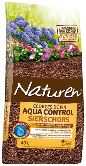 Ecorce compostee aquacontrol naturen 40 l