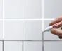 Marqueur renovateur pour joints ciment blancs EDDING