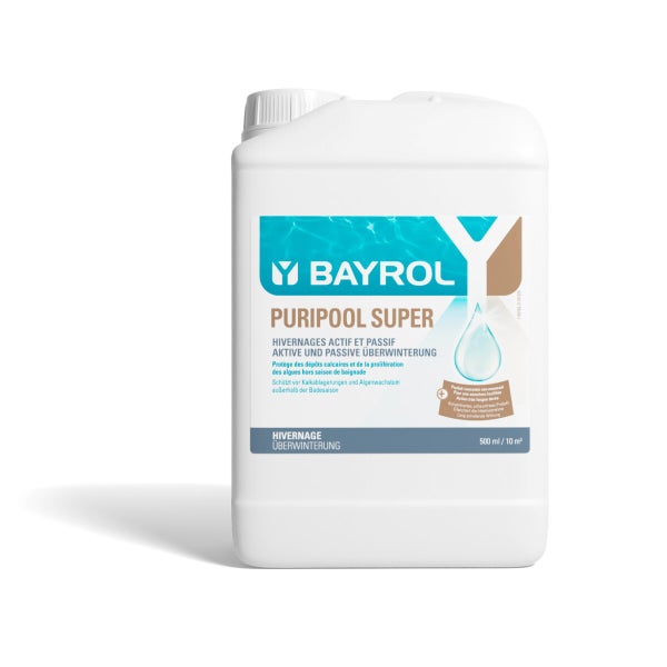 Hivernage piscine BAYROL Puripool super, liquide 3 l