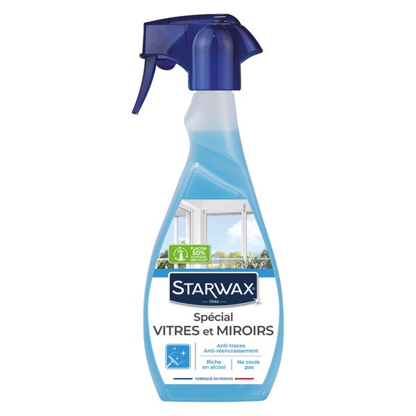 Nettoyant spécial vitres et miroirs STARWAX 0,5 L