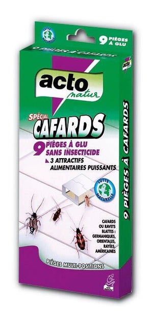 Piège Anticafards Acto, 9 Pièces