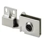 Lot de 2 charnières invisible acier pour meuble, L.30 x l.40 mm