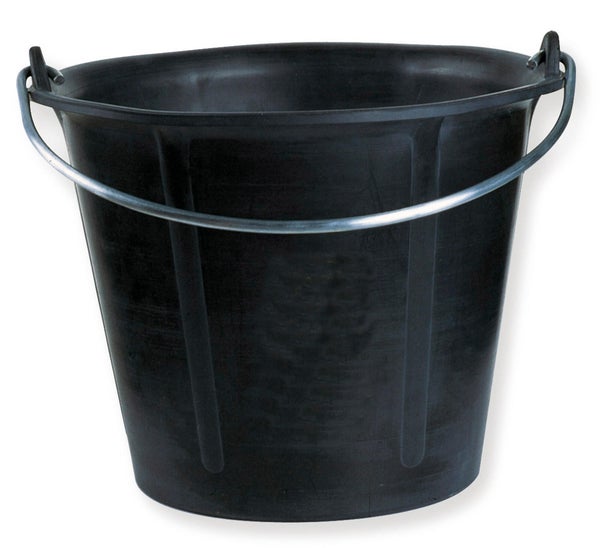 Seau de maçon 20 l polyéthylène noir MONDELIN