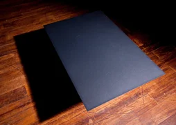 Plaque de protection sol noir sable EQUATION, l.100 cm x H.65 cm