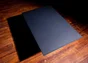 Plaque de protection sol noir sable EQUATION, l.100 cm x H.65 cm