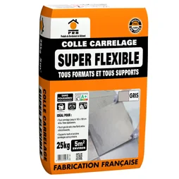 Mortier colle Superflex, gris 25 kg PRB