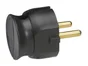 Fiche électrique mâle 2 pôles, 16 A, LEGRAND