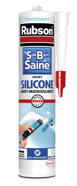Silicone, RUBSON, 280 ml transparent