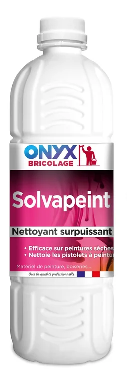 Nettoyant surpuissant matériel peinture Solvapeint, ONYX, 1L