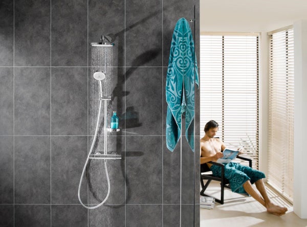 Dalle murale pvc mystic gris mat DUMAWALL L. 65 x l. 37.5 cm Ep. 5 mm