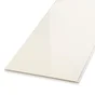 Lambris pvc l.37.5cm x h.260cm x ep.8mm 5.85m2 blanc brillant artens