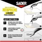 Colle d'assemblage contact neoprene liquide sader boite metal 750ml