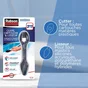 Ouvre cartouche lisseur mastic joint silicone polyethylène noir RUBSON