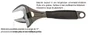 Clé à molette 324 mm, 55.6 mm 55 mm BAHCO 9035