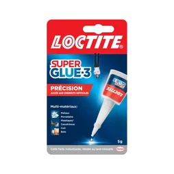 Colle de reparation loctite superglue-3 precision liquide flacon 5g