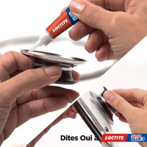 Colle de reparation loctite superglue-3 verre tube 3g