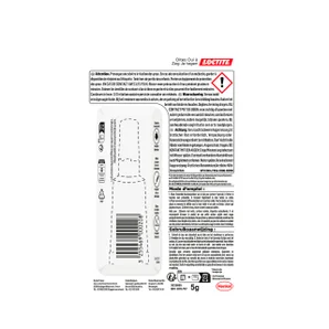 Detachant glue-Colle loctite gel tube 5g