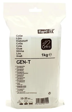 Bâton De Colle Pour Papier, Carton, Textile Et Bois Rapid Gen-T, 1 Kg