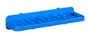 Porte 39 mèches pour panneau mural jaune, l.16.5 x H.3.2 x P.6 cm