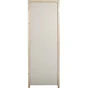 Bloc-porte, sapin Isoplane blanc H.204 x l.83 cm, poussant droit