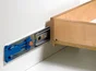 Coulisse pour tiroir à billes, HETTICH 35 kg L.45 cm