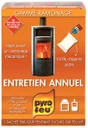 Ramonage annuel bois, PYROFEU, 3 x 250 g