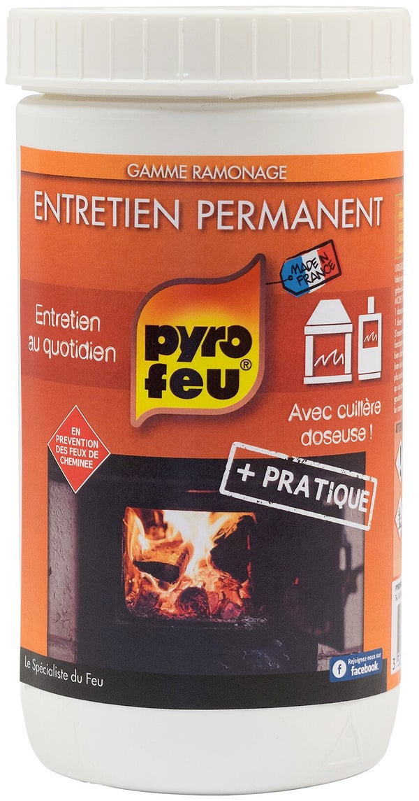 Ramonage entretien saisonnier, PYROFEU, 800 g