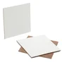 Predecoupe fibres dures blanc, Ep.3.2 mm L.80 x l.60 cm