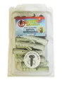Lot de 10 chevilles et vis indévissables acier, Diam.7