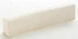 Bordure droite St Flour pierre reconstituée ton pierre, H.10 x L.50 cm