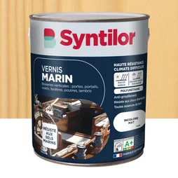 Vernis marin bois SYNTILOR marin  incolore mat 2.5 l