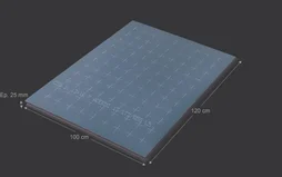 Panneau pour isolation polyurethane SOPREMA®, R=1, Ep.25mm,1.2x1m