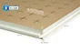 Panneau pour isolation polyurethane SOPREMA®, R=2.6, Ep.56mm,1.2x1m