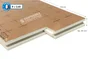 Panneau pour isolation polyurethane SOPREMA®, R=2.6, Ep.56mm,1.2x1m