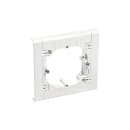 Cadre vide pour appareillage 60 40 x 90 mm blanc tehalit