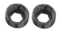 Lot de 2 raccords butée, mâle / femelle 15 x 21/20 x 27 mm