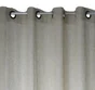 Voilage tamisant, Kaolin, beige H.240 x l.150 cm