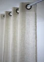 Voilage tamisant, Kaolin, beige H.240 x l.150 cm