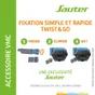 Piquage sanitaire pvc SAUTER Twist  Go, Diam.80mm, pour VMC hygroréglable Gauli
