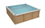 Piscine Pistoche BWT MYPOOL, carrée, L.2,26 x l.2,26m x H.67 cm