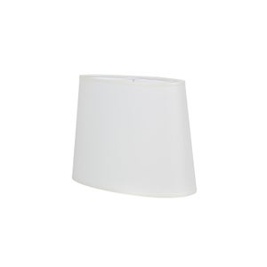 Abat-jour Conique H.27 cm, diam.30 cm toiline, blanc n°0 COREP